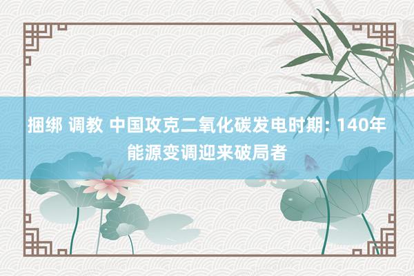 捆绑 调教 中国攻克二氧化碳发电时期: 140年能源变调迎来破局者